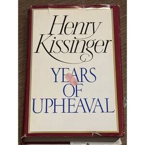 YEARS OF UPHEAVAL by Henry Kissinger- Pre-owned